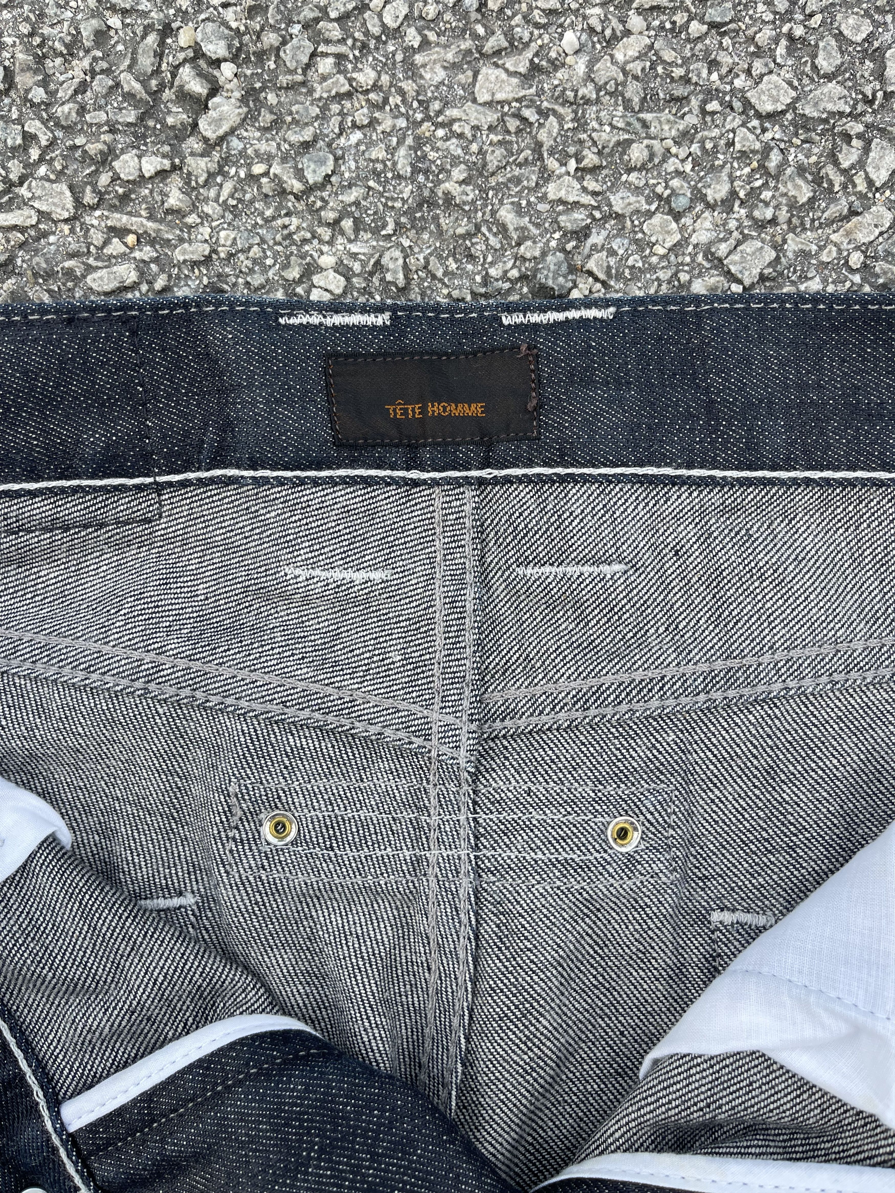 Issey Miyake SS10 Flared Cosmic Mirror Wax Whiskers Travis Scott Style Size US 30 / EU 46 - 6 Thumbnail