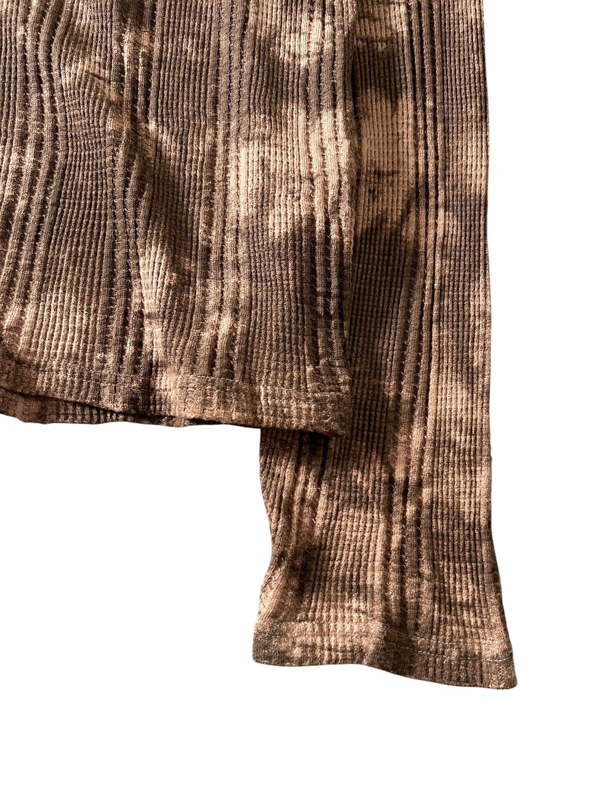 Japanese Brand Beaumere Aristocratic Bleached Metal Lace Longsleeve Shirt Size US M / EU 48-50 / 2 - 9 Thumbnail