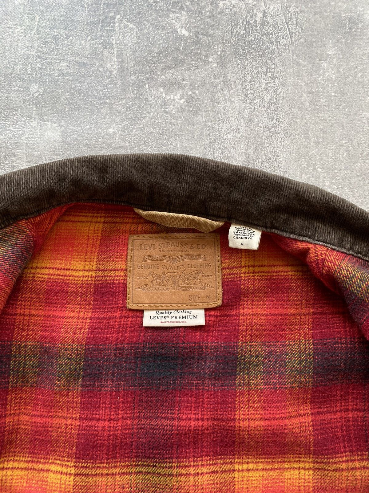 Vintage Levis Workers Detroit Cropped Jacket