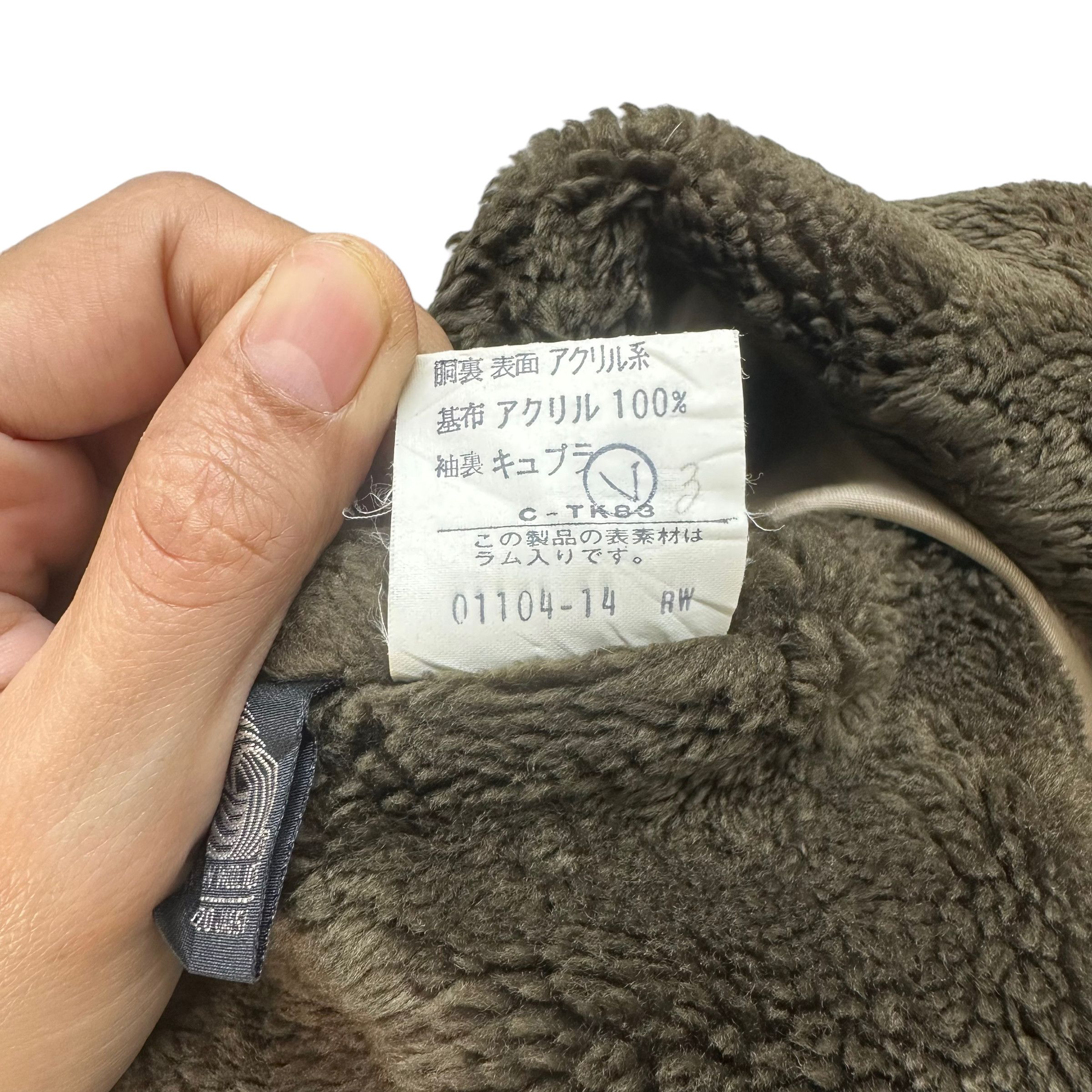 Burberry BURBERRYS SHERPA WOOL COAT JACKET #8547-013 Size US M / EU 48-50 / 2 - 10 Thumbnail