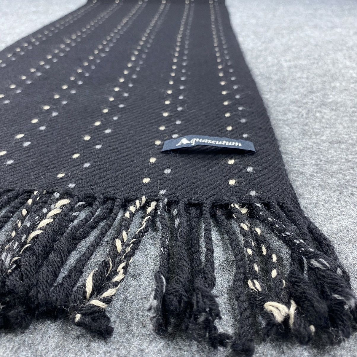 Aquascutum × Vintage Aquascutum Scarf # Muffler # Neckwear # D294 Size ONE SIZE - 3 Thumbnail