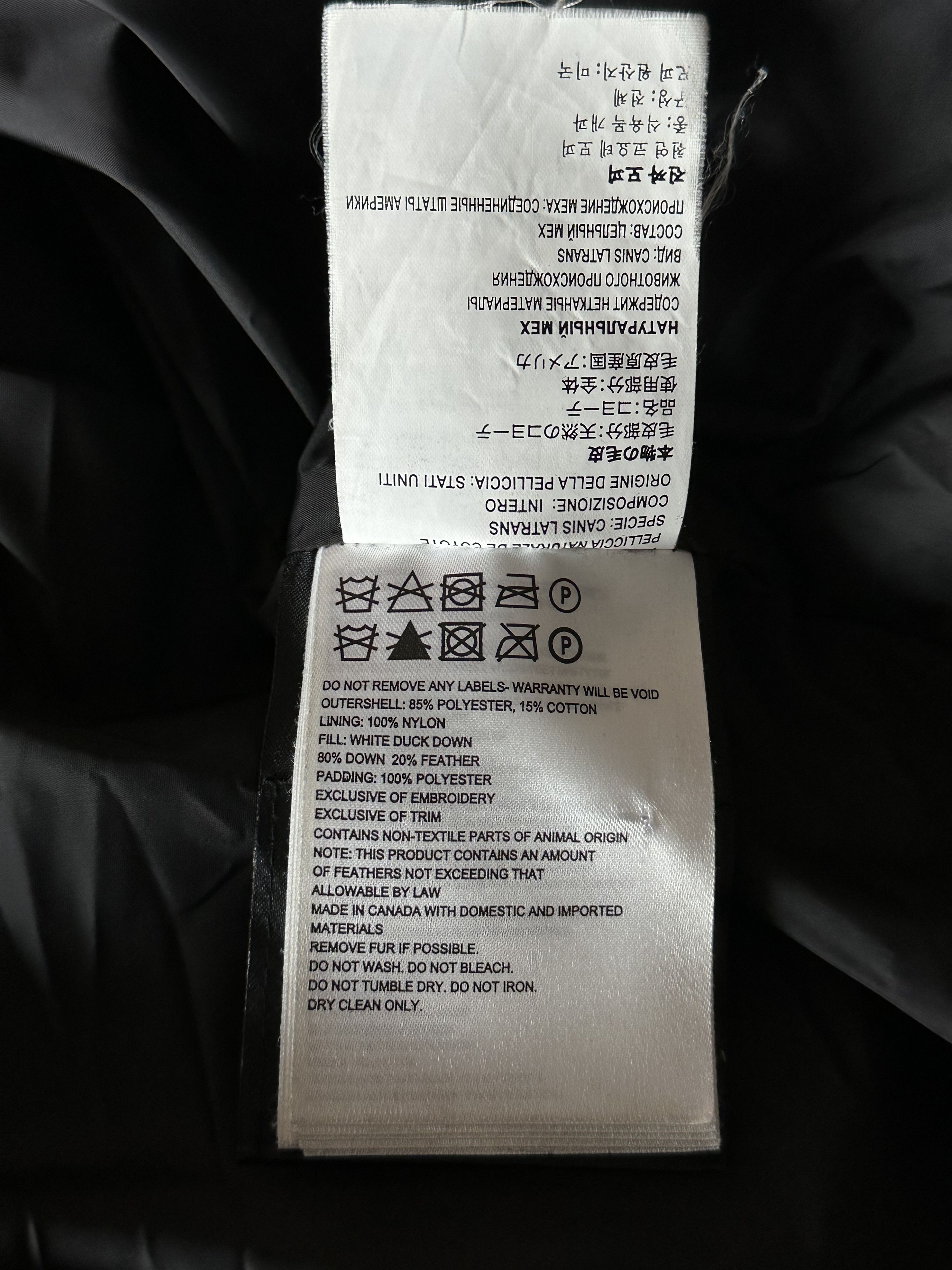 Canada Goose Canada Goose Black Carson Men's Jacket Size US XS / EU 42 / 0 - 9 Thumbnail