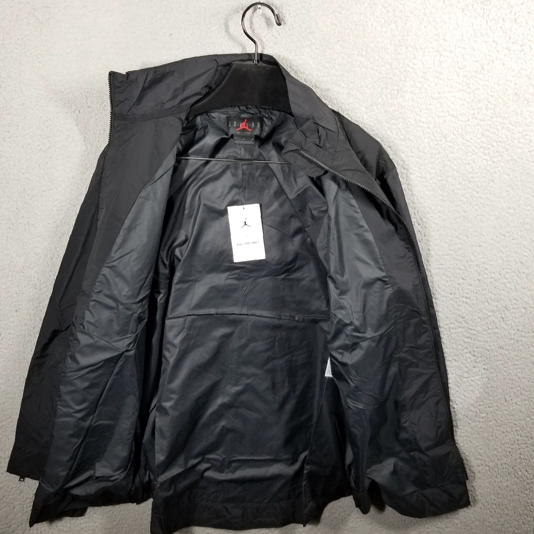 Jordan Brand Jordan x Nina Chanel Abney Women's M Jacket Black University Red Nike DO4152-010 Size M / US 6-8 / IT 42-44 - 3 Thumbnail