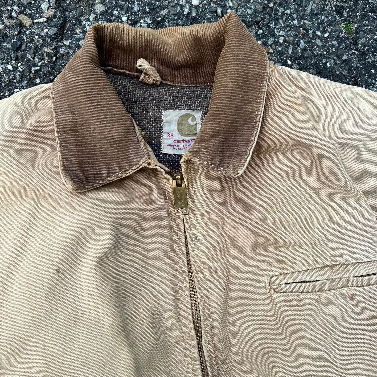 Carhartt True vintage Carhartt 70s work wear Detroit brown jacket Size US M / EU 48-50 / 2 - 3 Thumbnail