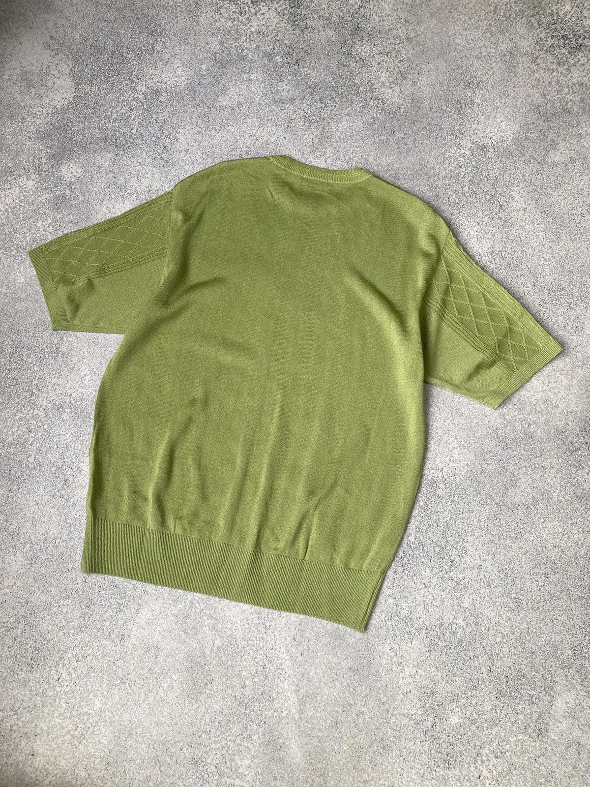 Missoni × Vintage Vintage Missoni Luxury Green Polo T-Shirt Size US M / EU 48-50 / 2 - 11 Thumbnail