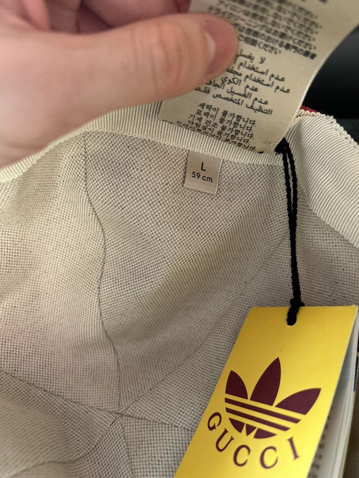 Adidas × Gucci Gucci adidas monogram cap Size ONE SIZE - 11 Thumbnail