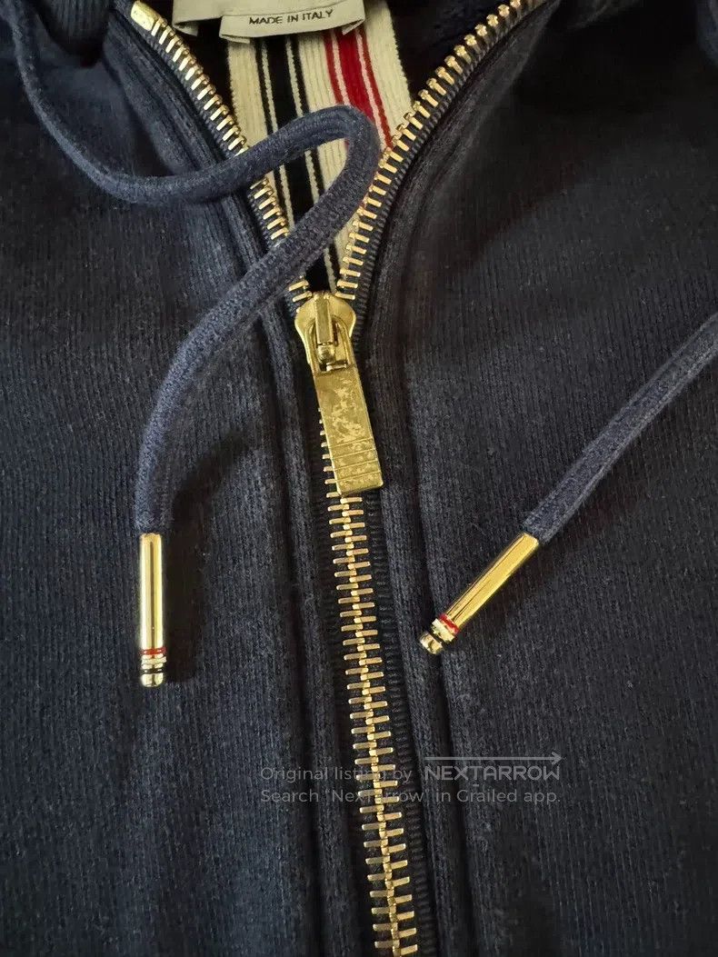 Thom Browne Thom Browne Striped zip hoodie Size US XL / EU 56 / 4 - 4 Thumbnail