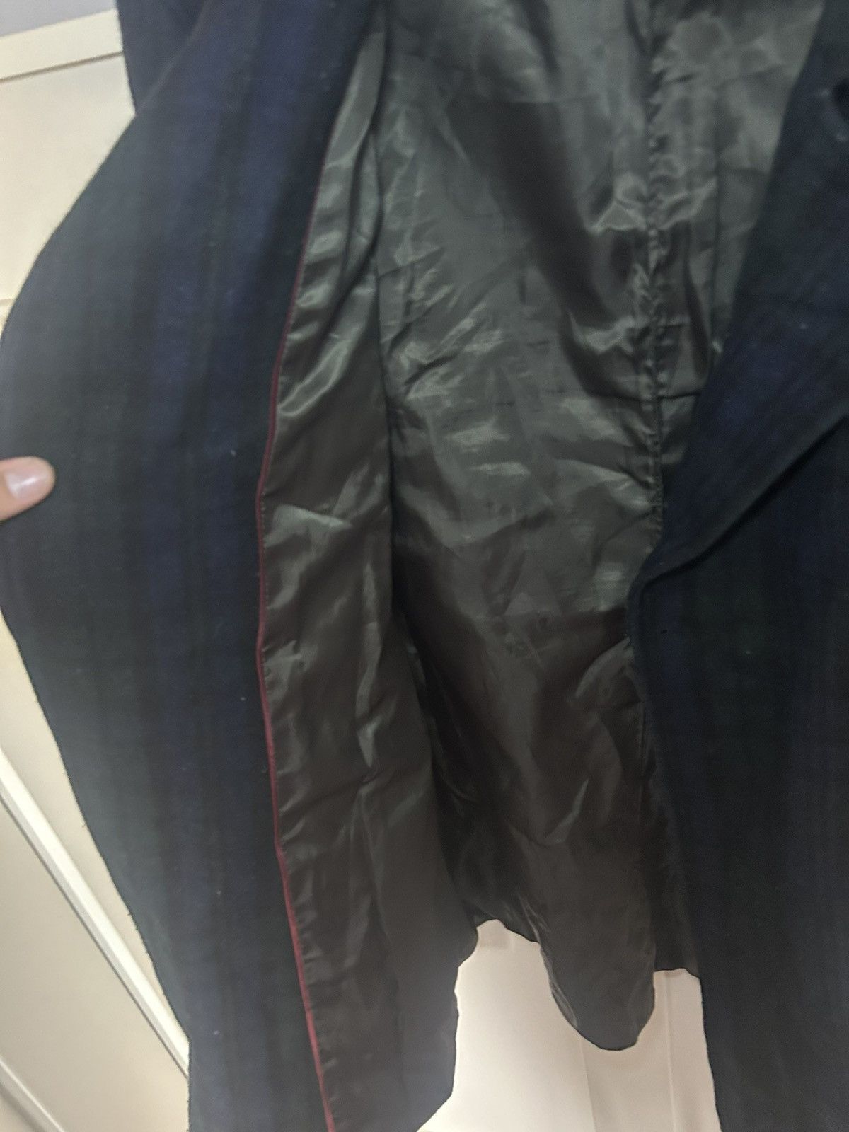 Vintage Vintage Major tartan/plaid medium length wool coat Size US L / EU 52-54 / 3 - 9 Thumbnail