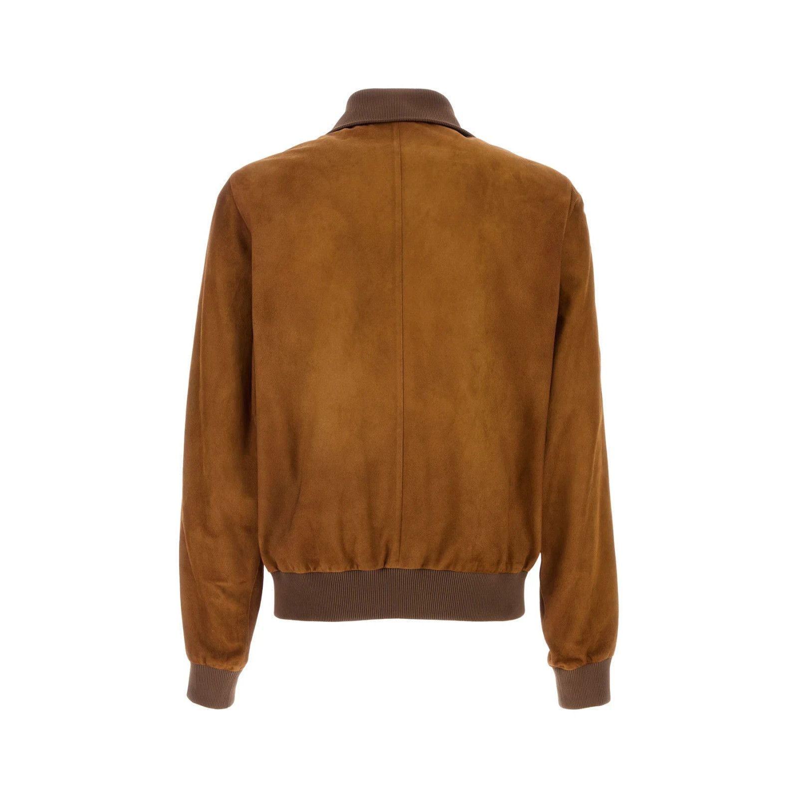Prada PRADA Caramel Suede Jacket New & Authentic (Men's size:52;) Size US L / EU 52-54 / 3 - 2 Thumbnail