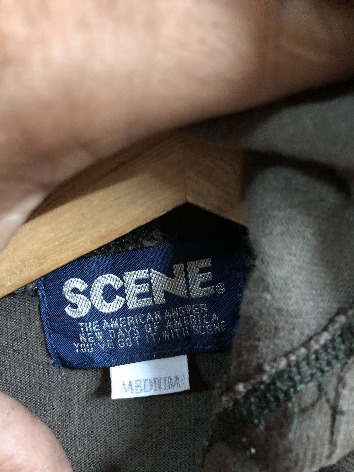 Japanese Brand Vintage Y2K Scene Hoodie Double Pockets Size US L / EU 52-54 / 3 - 4 Thumbnail