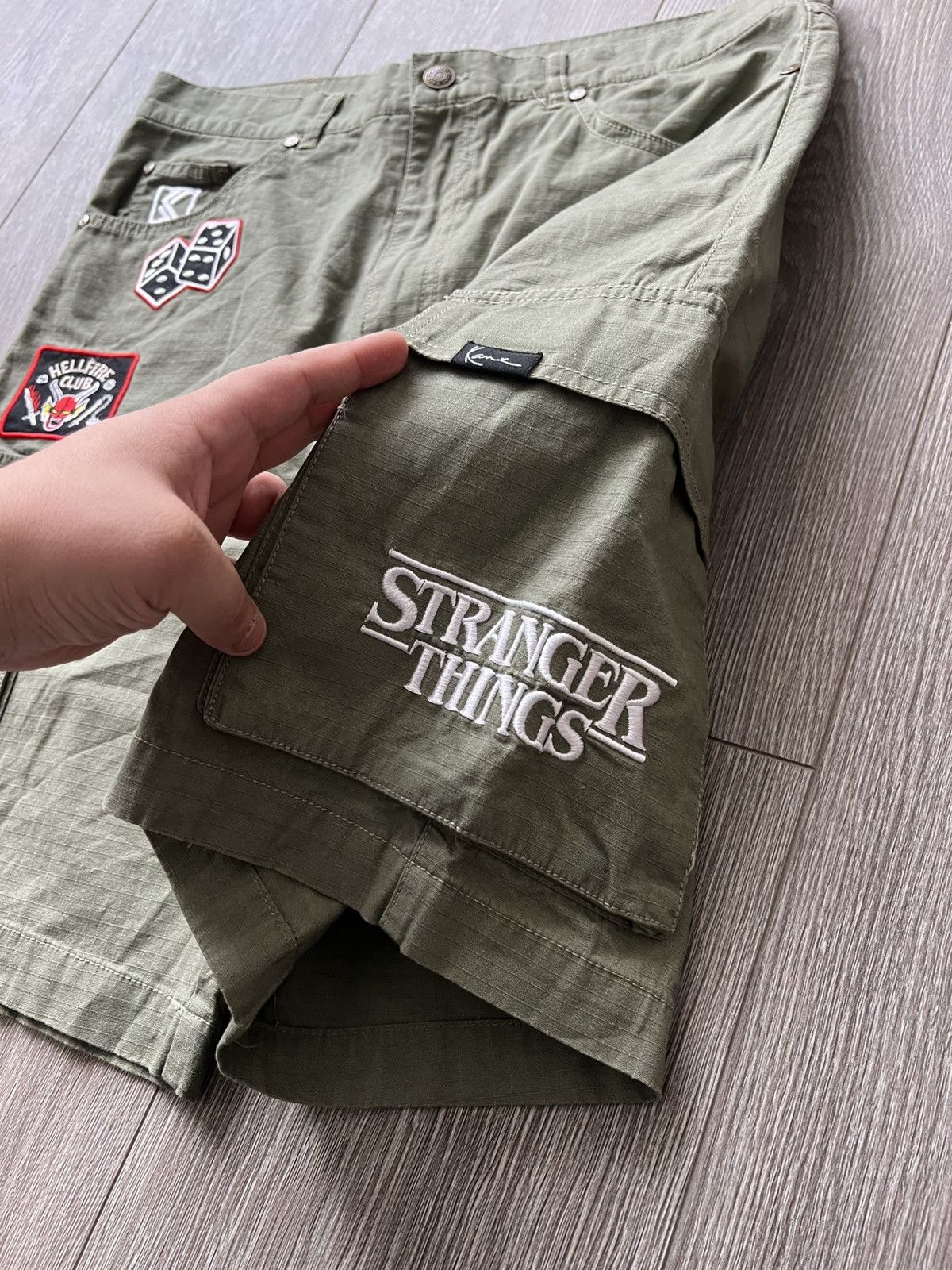 Karl Kani Karl Kani Cargo Shorts Rap Size US 32 / EU 48 - 9 Thumbnail