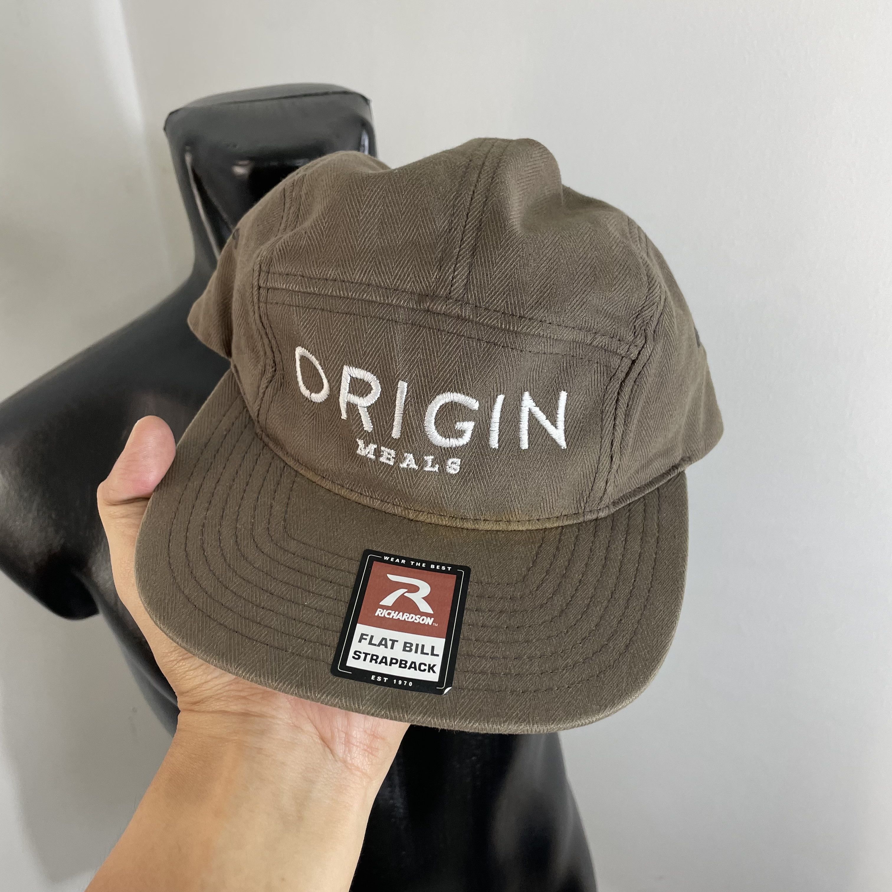 Richardson ORIGIN MEALS 5 PANEL CAP HAT Size ONE SIZE - 3 Thumbnail