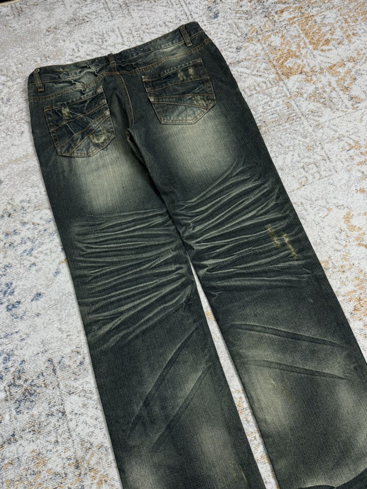 Tornado Mart Dong san y2k style denim pants Size US 34 / EU 50 - 5 Thumbnail