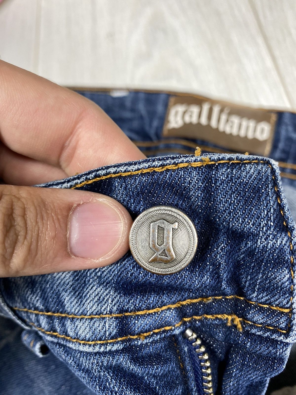 John Galliano Jeans Straight