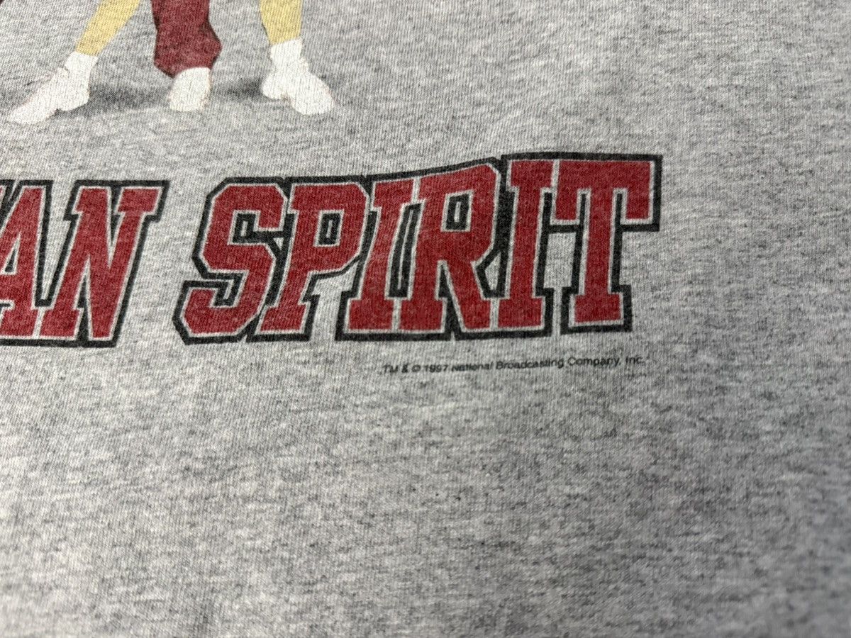 Vintage Vintage 90s SNL Spartan Spirit Will Ferrell T Shirt Size US L / EU 52-54 / 3 - 4 Thumbnail