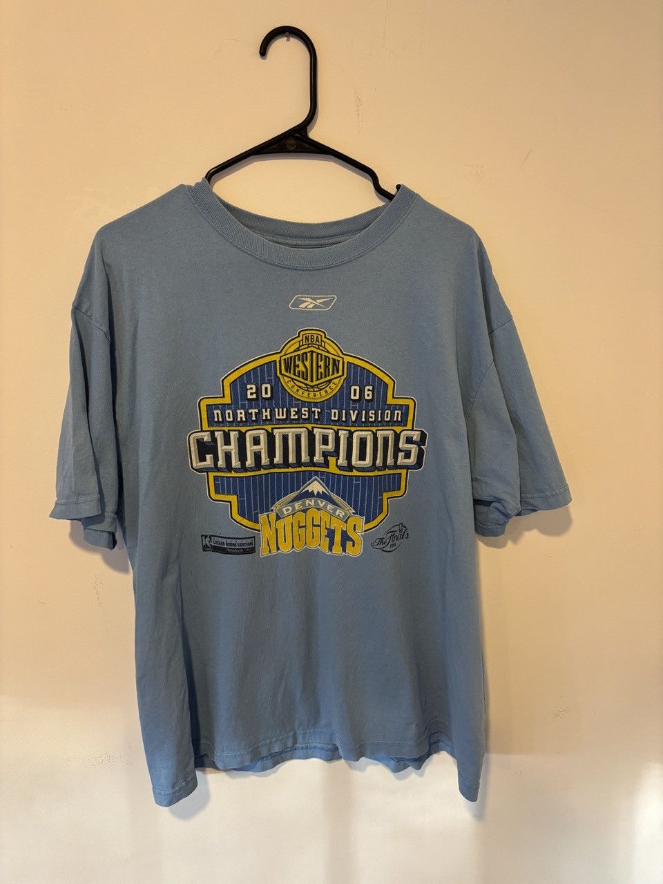 Reebok × Vintage Denver Nuggets 2006 Vintage Tee Shirt Size US L / EU 52-54 / 3 - 1 Thumbnail
