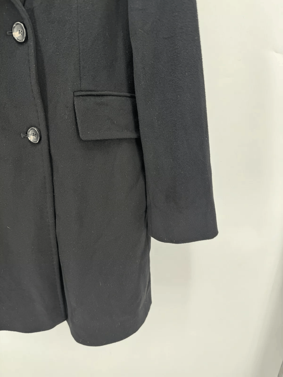 Loro Piana Loro Liana Wool Peacoat XL US 12 IT 48 100% Virgin Wool Size XL / US 12-14 / IT 48-50 - 5 Thumbnail
