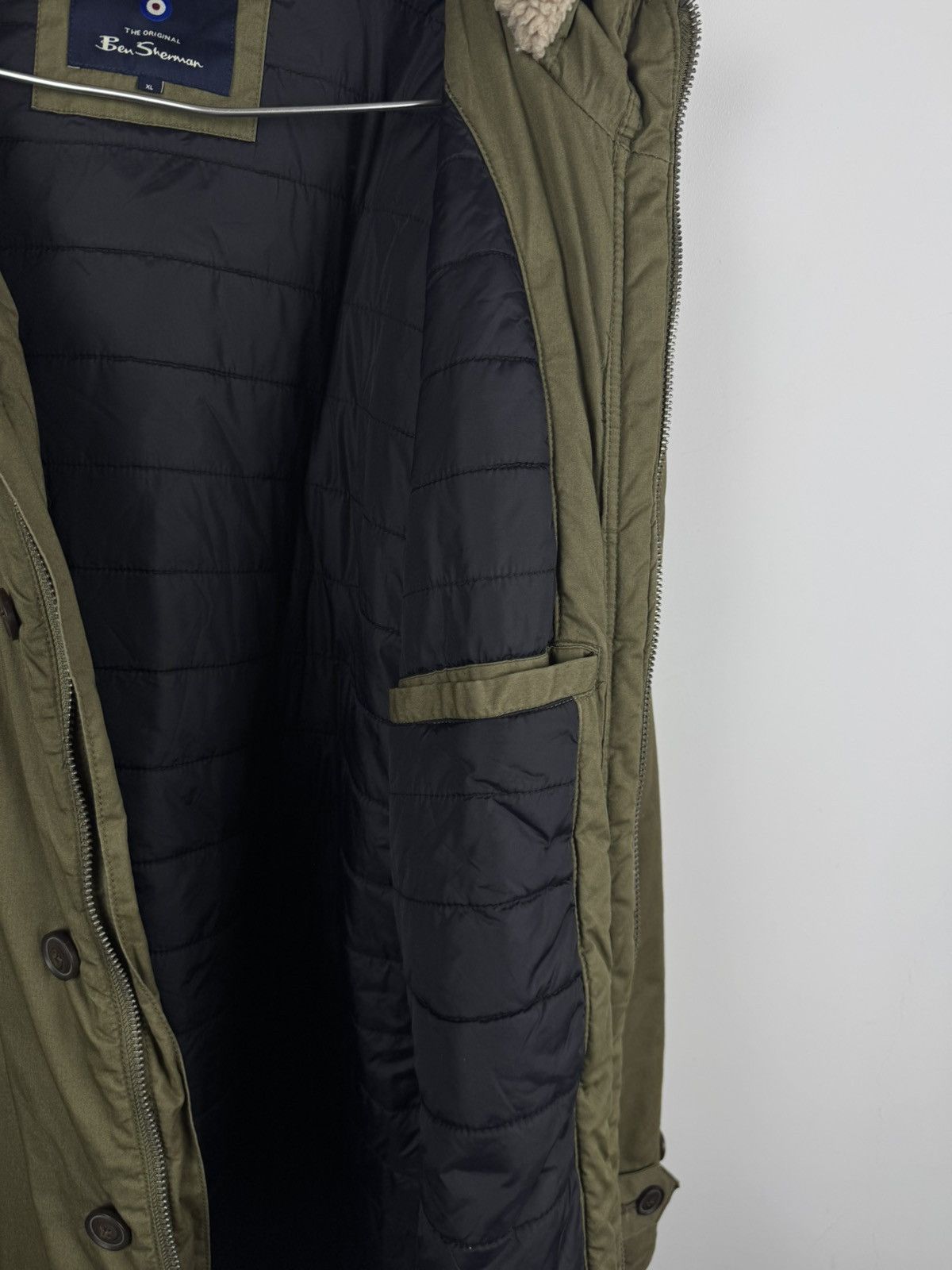 Ben Sherman Ben Sherman Oversized Long Parka Jacket Size US XL / EU 56 / 4 - 4 Thumbnail