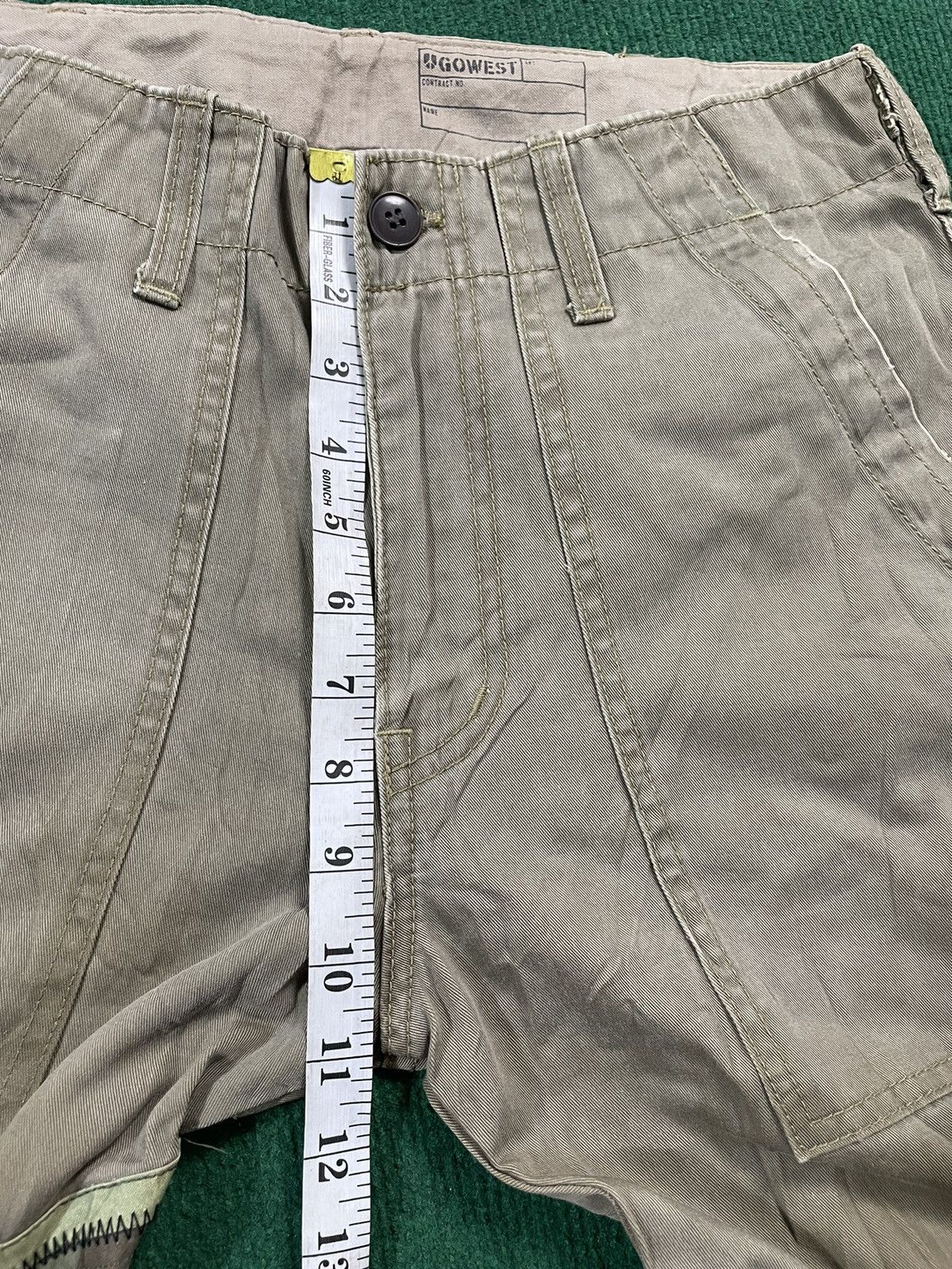 If Six Was Nine × Japanese Brand Go West Brushstroke Camo Japanese Military Outdoor Pants Size US 31 - 14 Thumbnail
