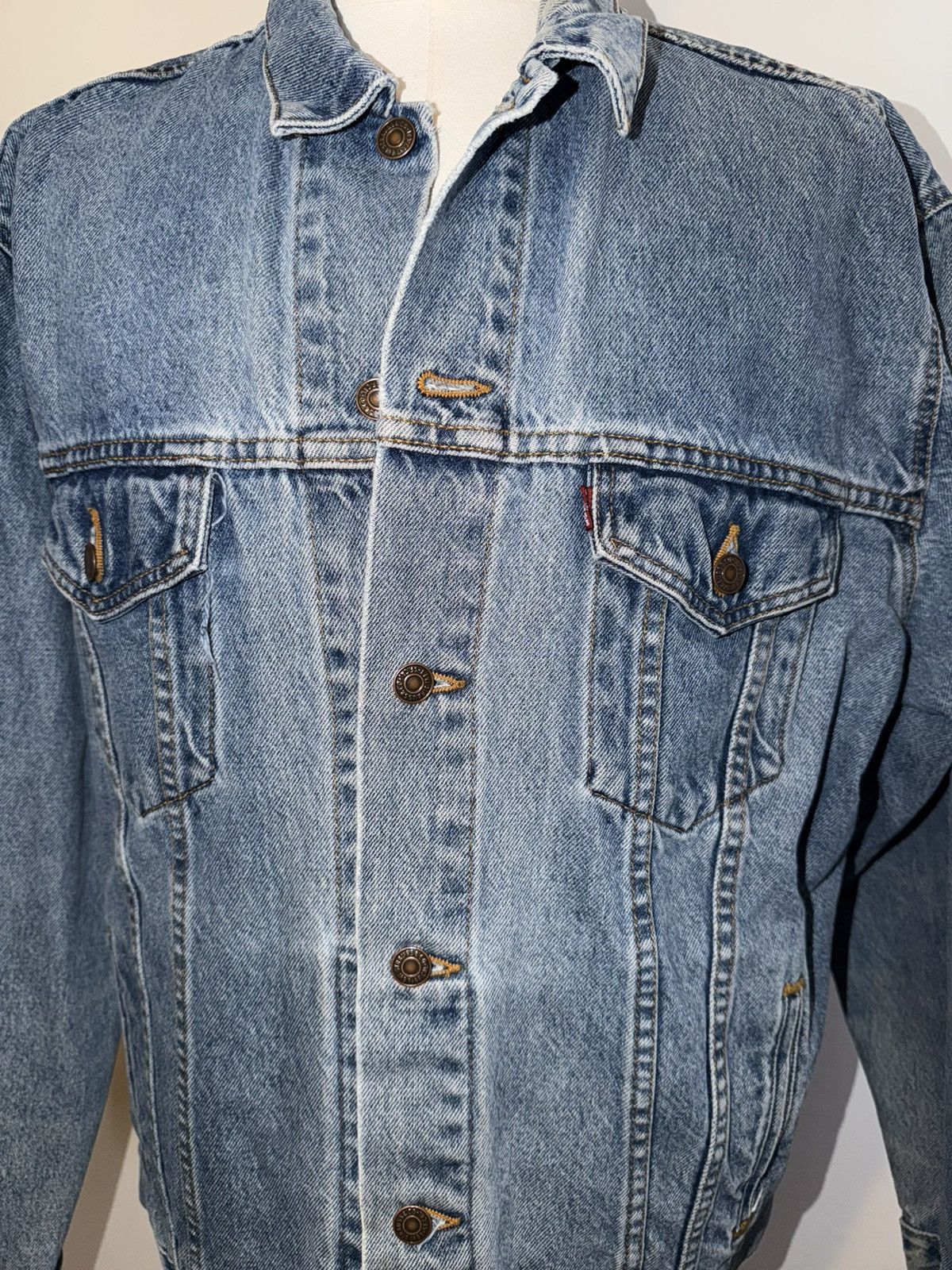 Levi's VTG 90s Levi’s 70507-0389 Denim Jacket Size XL Size US XL / EU 56 / 4 - 2 Thumbnail