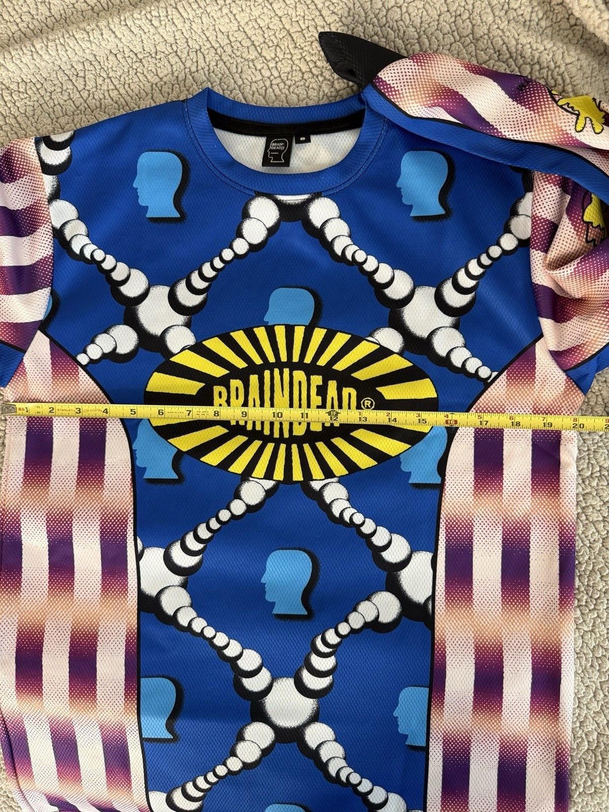 Brain Dead Paintball/BMX Jersey 2020 Men’s Size Small RARE Size US S / EU 44-46 / 1 - 8 Thumbnail