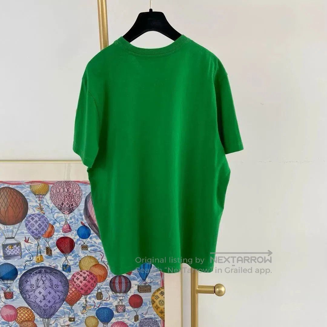 Bottega Veneta Bottega Veneta Green Crewneck T-shirt XL. Size US XL / EU 56 / 4 - 2 Thumbnail