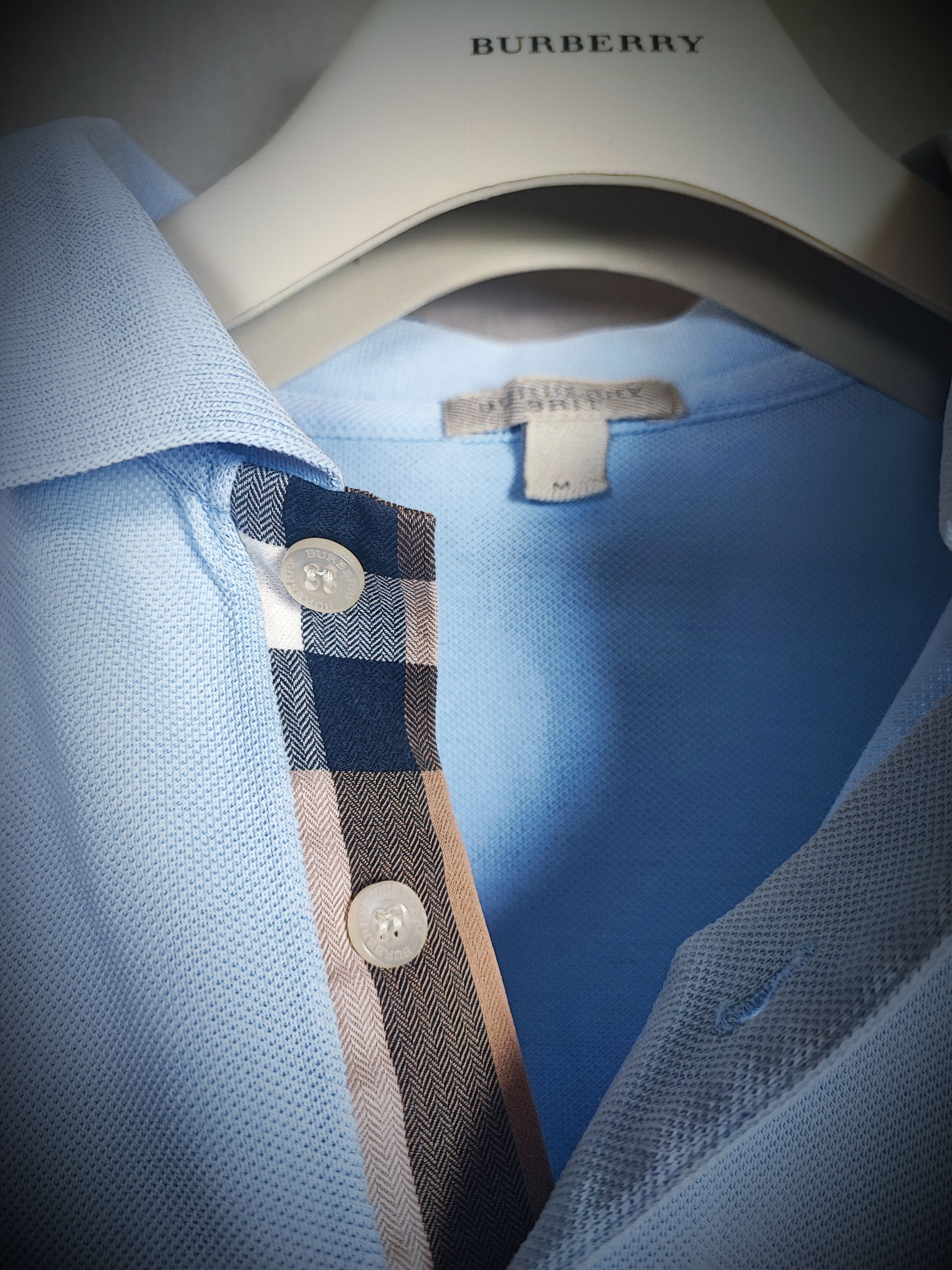 Burberry Burberry Polo M blue Size US M / EU 48-50 / 2 - 3 Thumbnail
