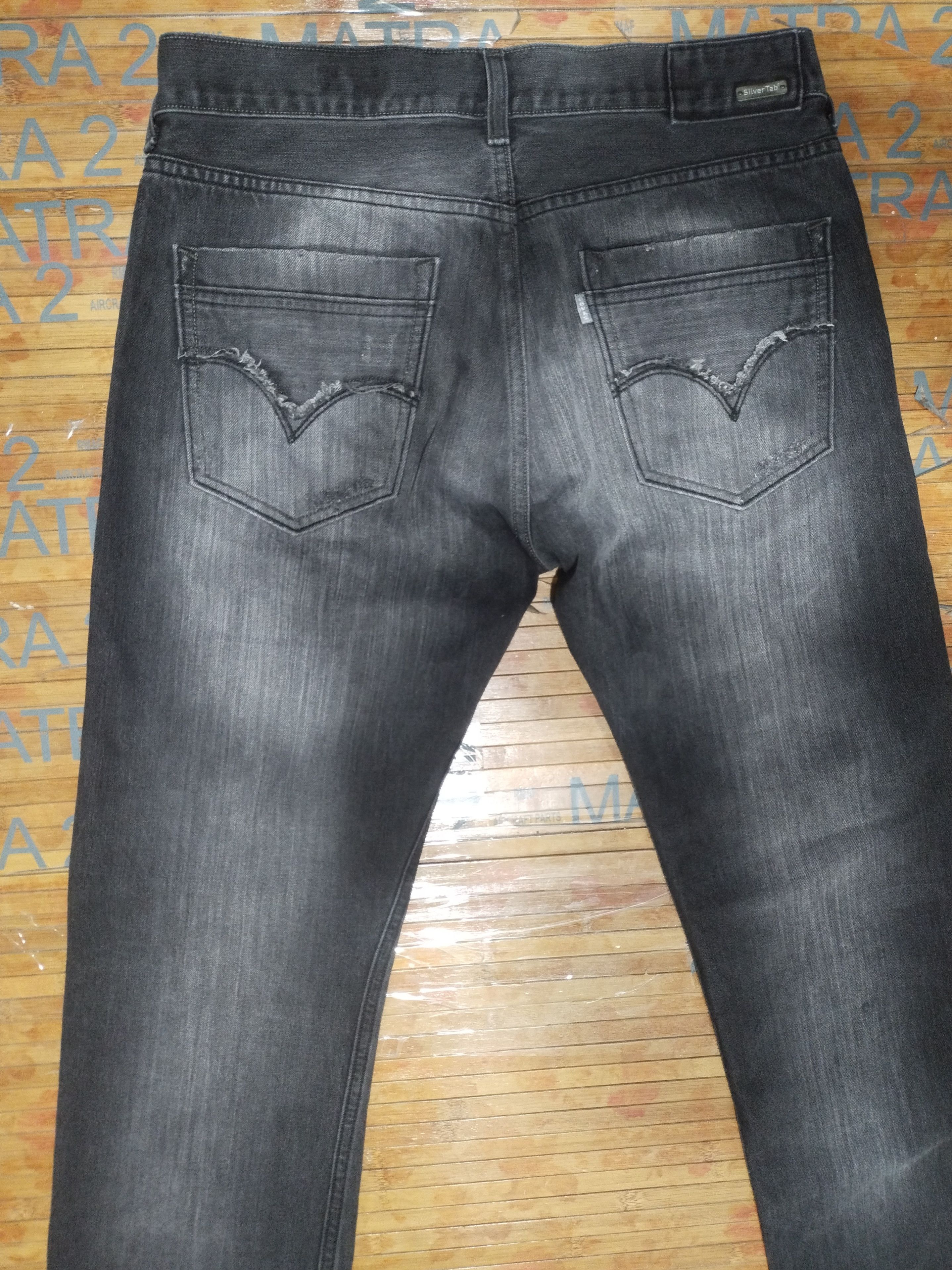 Levi's Vintage Clothing × Vintage Jeans Levis Silver Tab / Vintage 90s Sz 32" Size US 32 / EU 48 - 12 Thumbnail