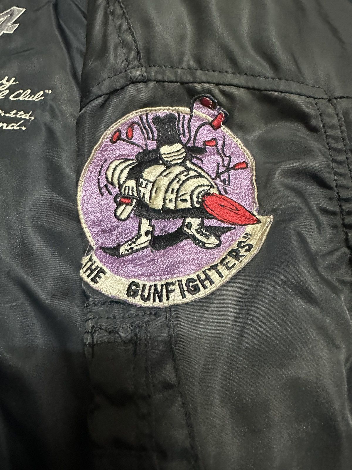 Alpha Industries Flight jacket MA1 USN embroidery by HSt Size US L / EU 52-54 / 3 - 7 Thumbnail