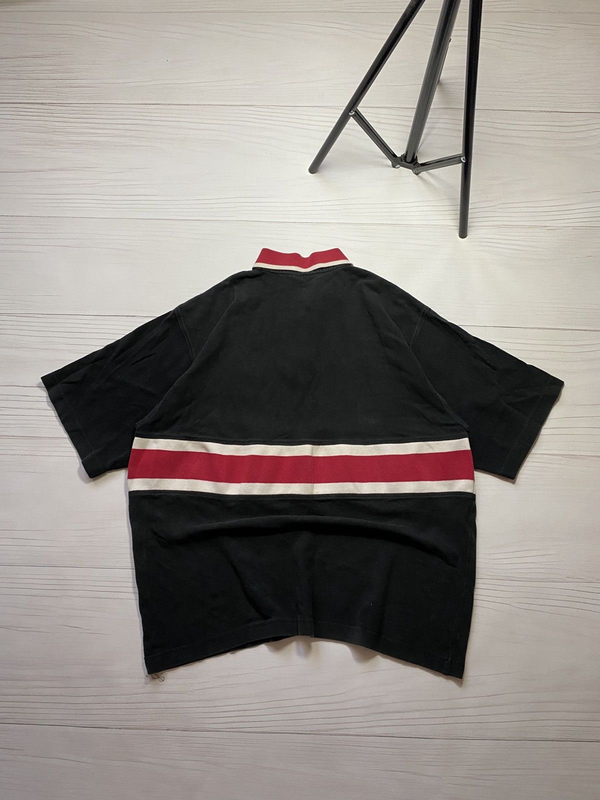 Asics × Vintage Vintage Sanderland AFC quarter zip training polo t shirt Size US XL / EU 56 / 4 - 2 Thumbnail