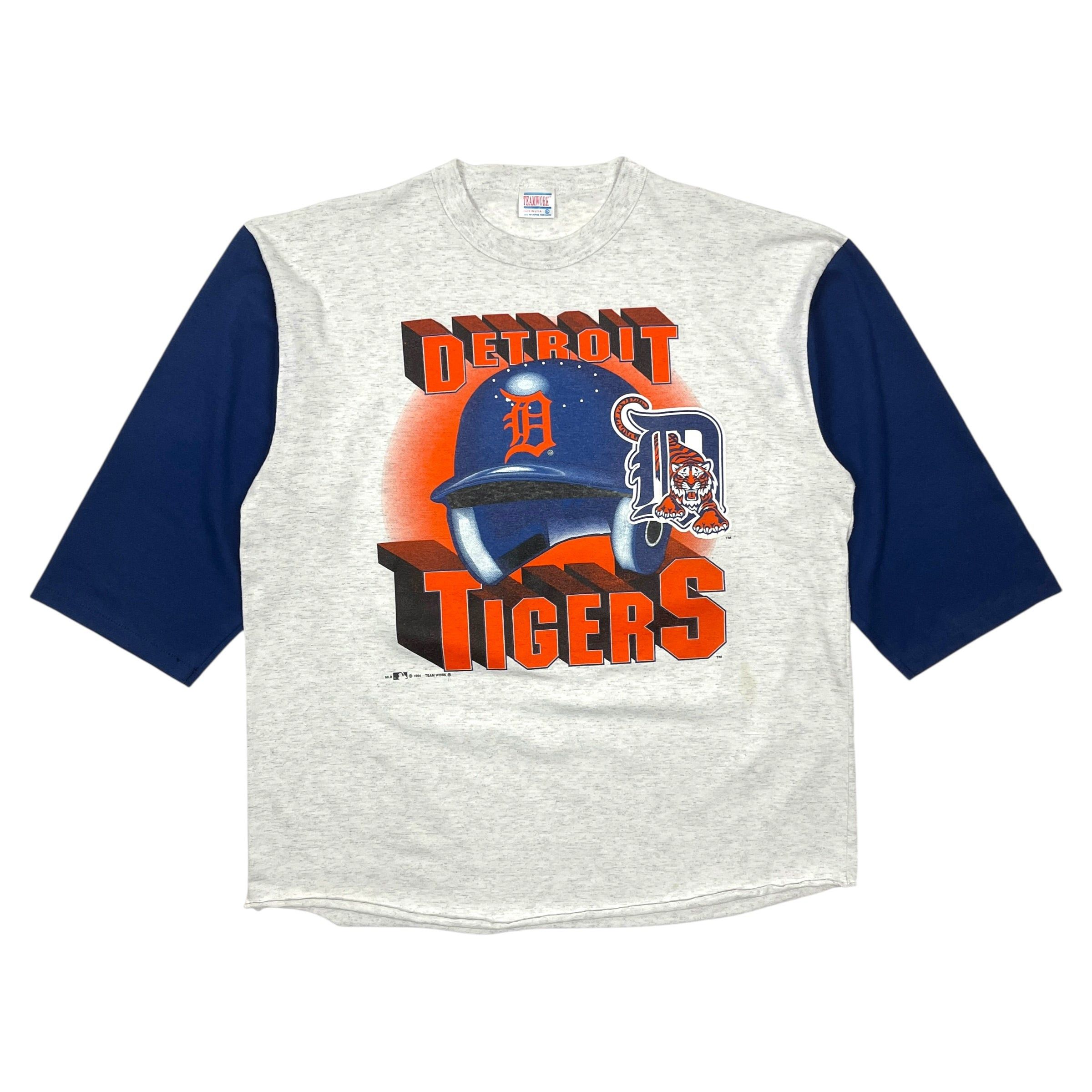 MLB 1994 Detroit Tigers USA Made Raglan - Size XL Size US XL / EU 56 / 4 - 1 Thumbnail