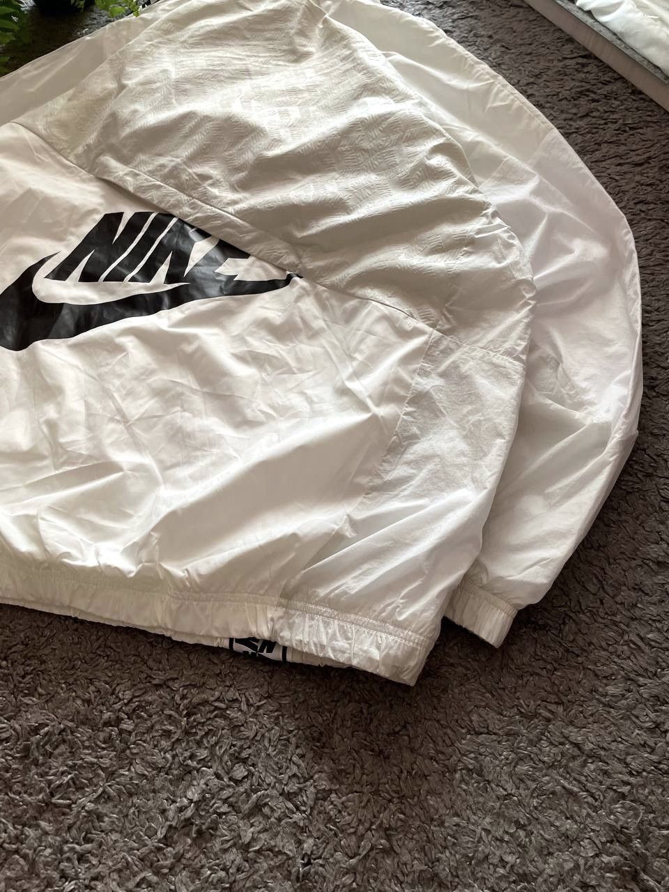 Nike × Vintage Nike Anorak Light Jacket Streetwear Big Logo Swoosh Rare Y2k Size US L / EU 52-54 / 3 - 6 Thumbnail