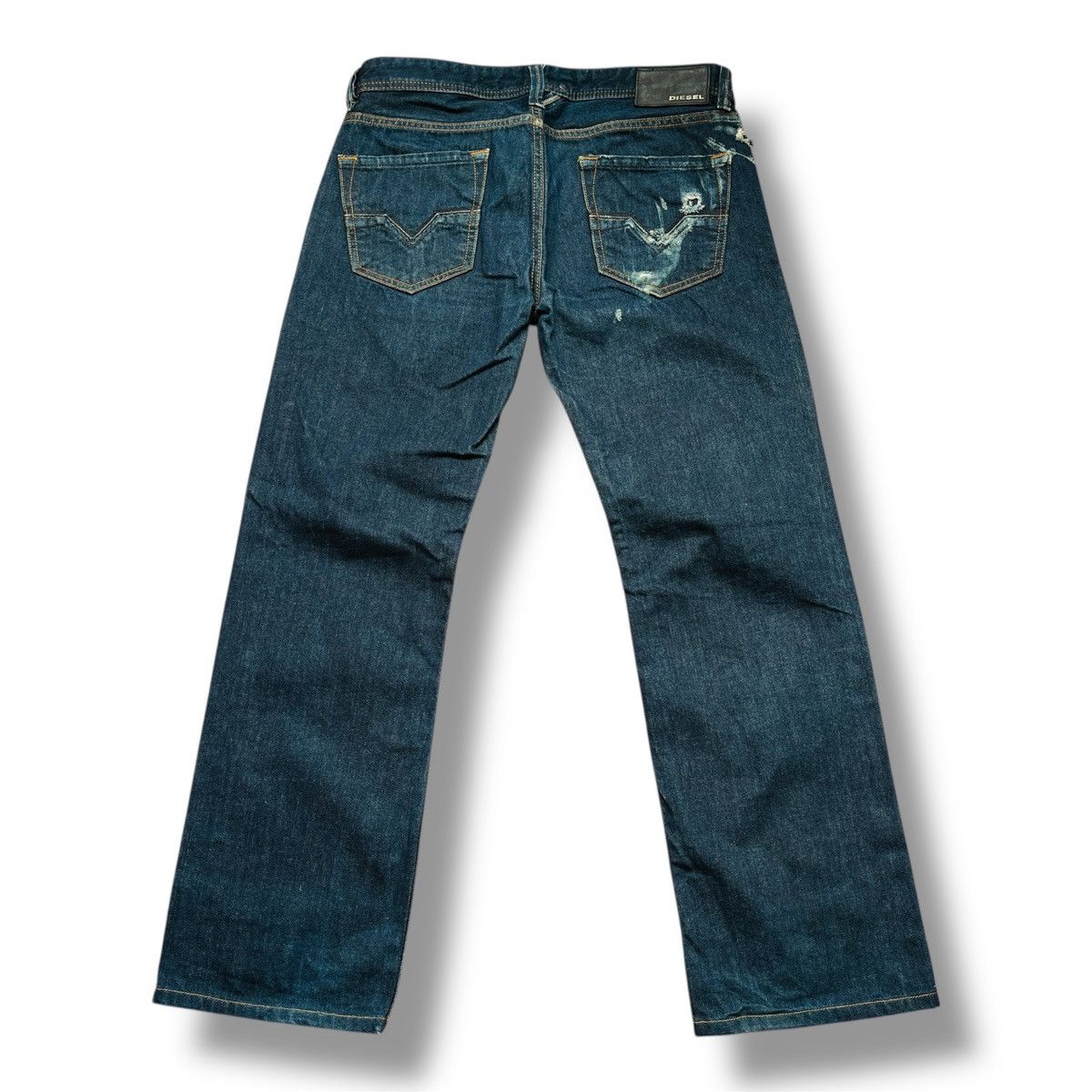 Diesel Distressed Pocket DIESEL Larkee Regular Cut Hard Jeans Size US 30 / EU 46 - 4 Thumbnail