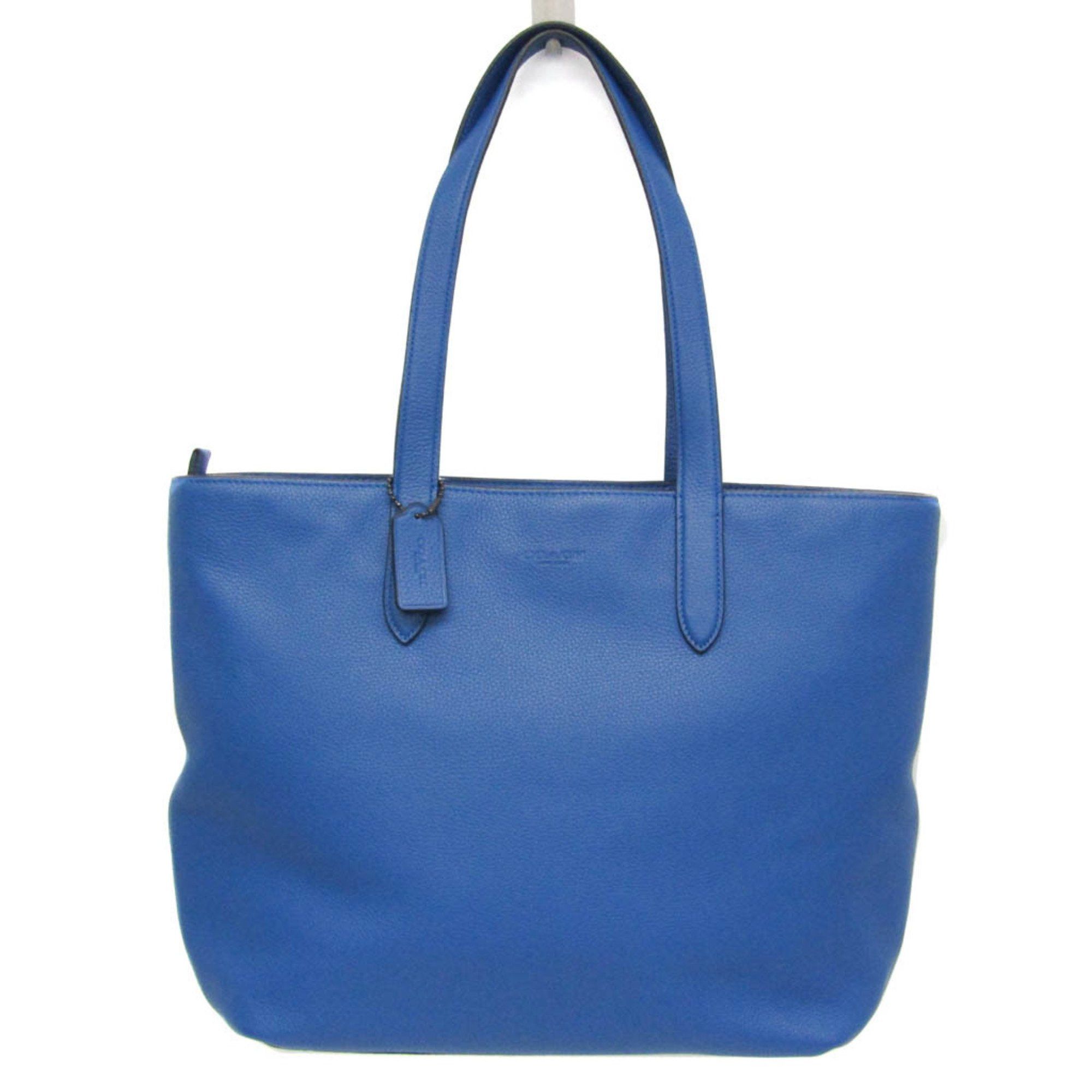image of Coach Metropolitan Tote in Blue, Women's
