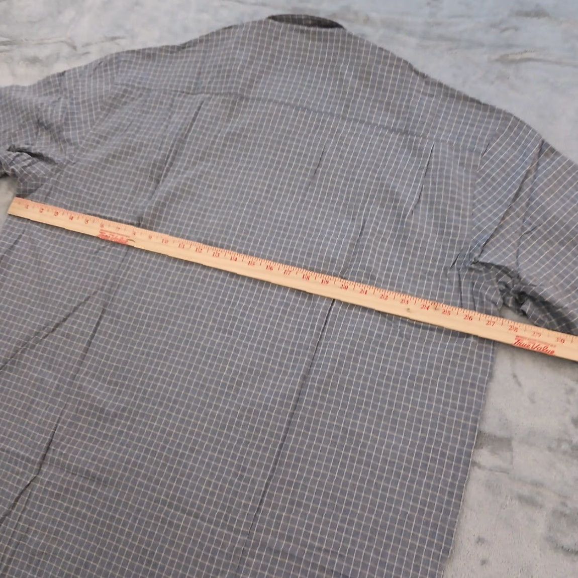 Castore Forecast Shirt Mens 2XL Gray Beige Plaid Long Sleeve Button-Down Shirt Size US XXL / EU 58 / 5 - 7 Thumbnail