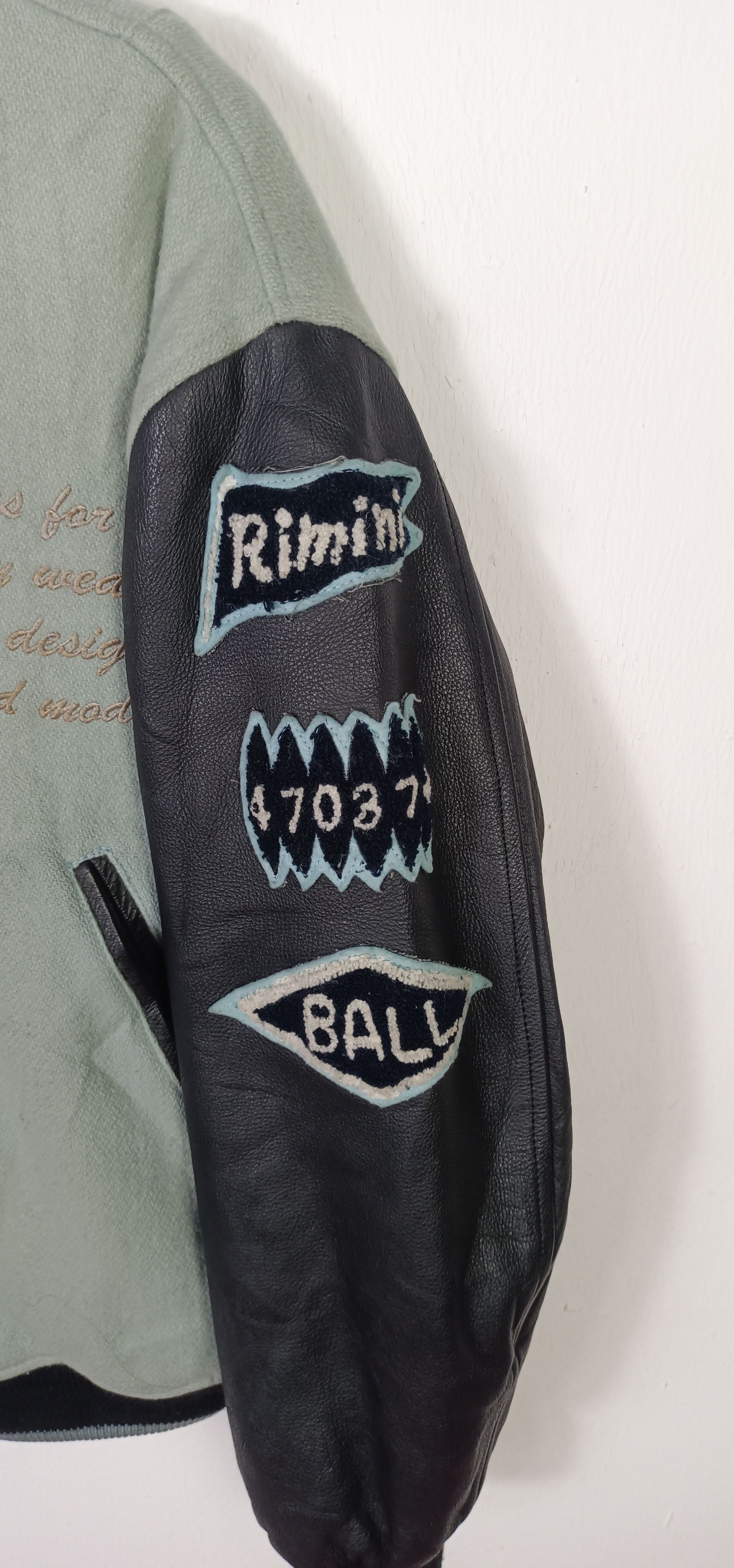 Vintage Vintage Ball Basic Remini 47037 Italian Sleeve Leather Size US M / EU 48-50 / 2 - 9 Thumbnail