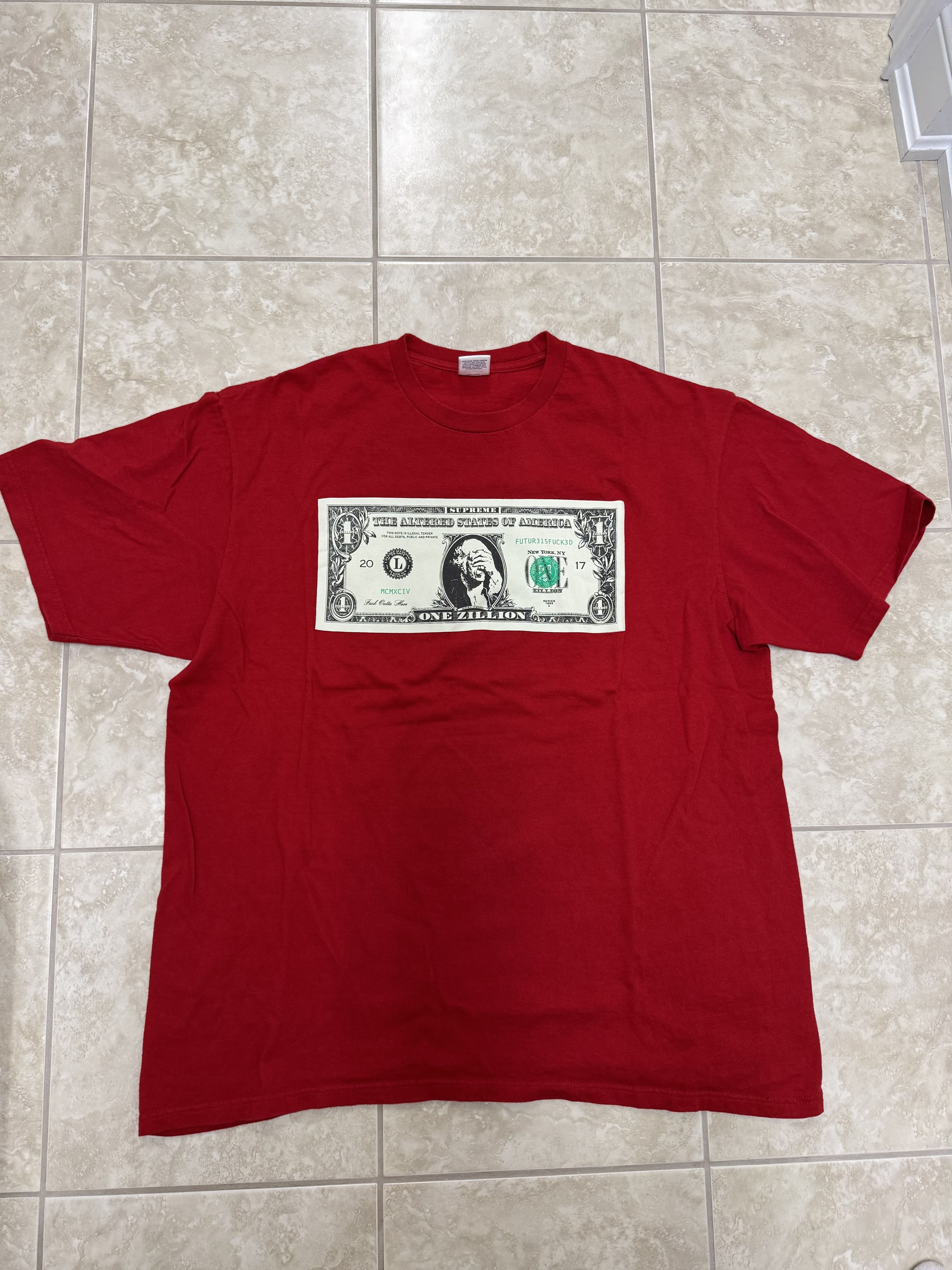 Supreme ONE ZILLION Tシャツ M Supreme One Zillion Shirt | Grailed