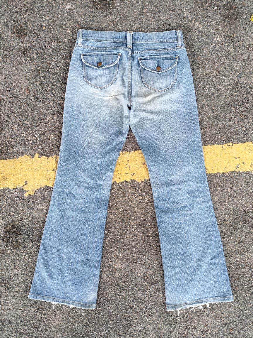 Japanese Brand FLARE VINTAGE STYLE UP BOOTCUT FADED JEANS DENIM PANTS Size US 32 / EU 48 - 13 Thumbnail