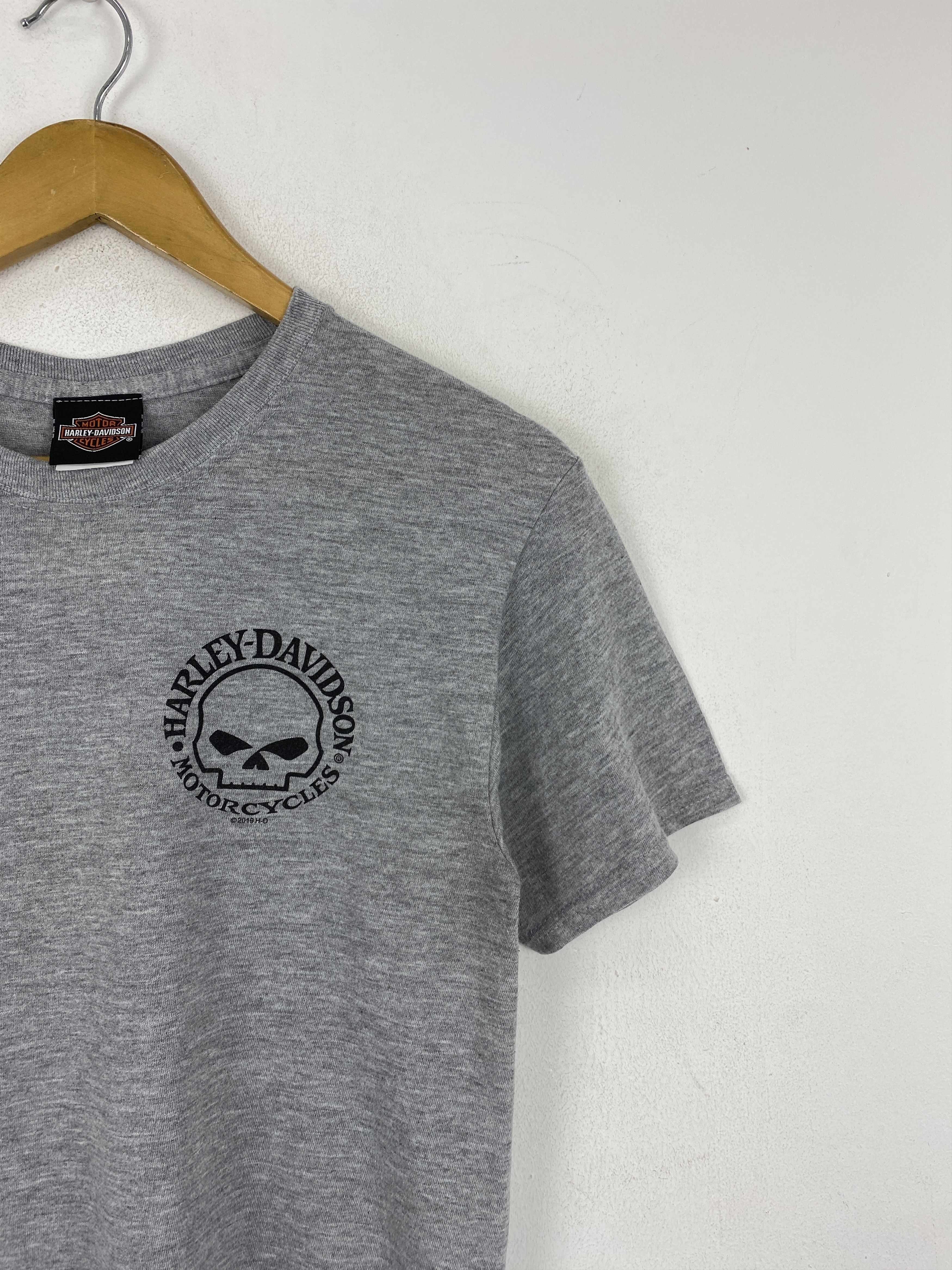 Harley Davidson × Vintage Vintage Harley Davidson Metropolitan Skull Tee TA0653 Size US S / EU 44-46 / 1 - 10 Thumbnail