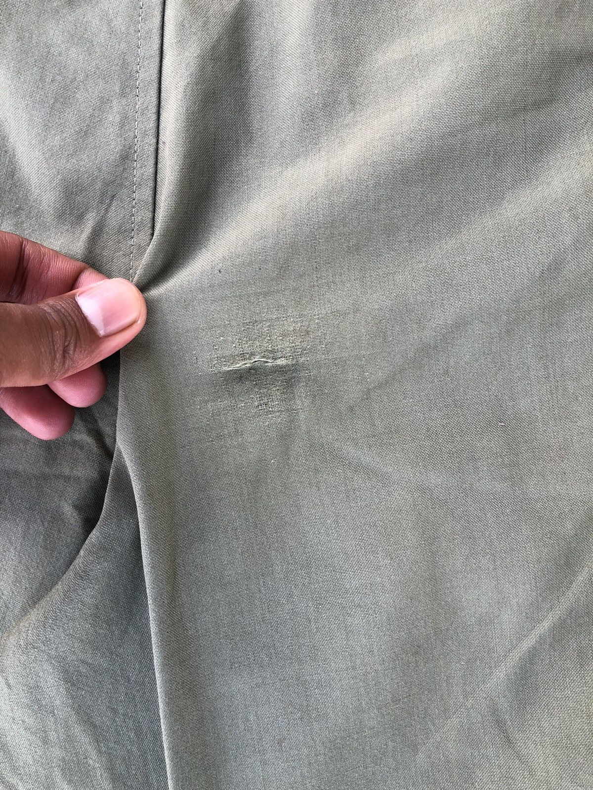 Japanese Brand Japanese Green Cargo Pants Multipocket Tactical Utility Size US 27 - 16 Thumbnail