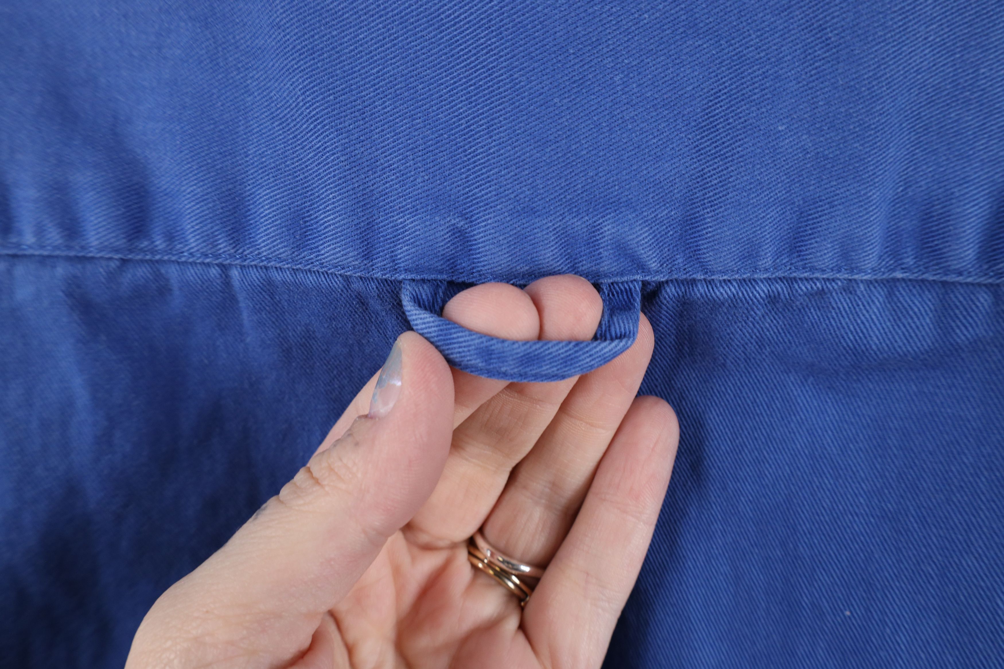 Eddie Bauer × Vintage Vintage 90s Eddie Bauer Cotton Oxford Button Down Shirt Blue Size US L / EU 52-54 / 3 - 9 Thumbnail