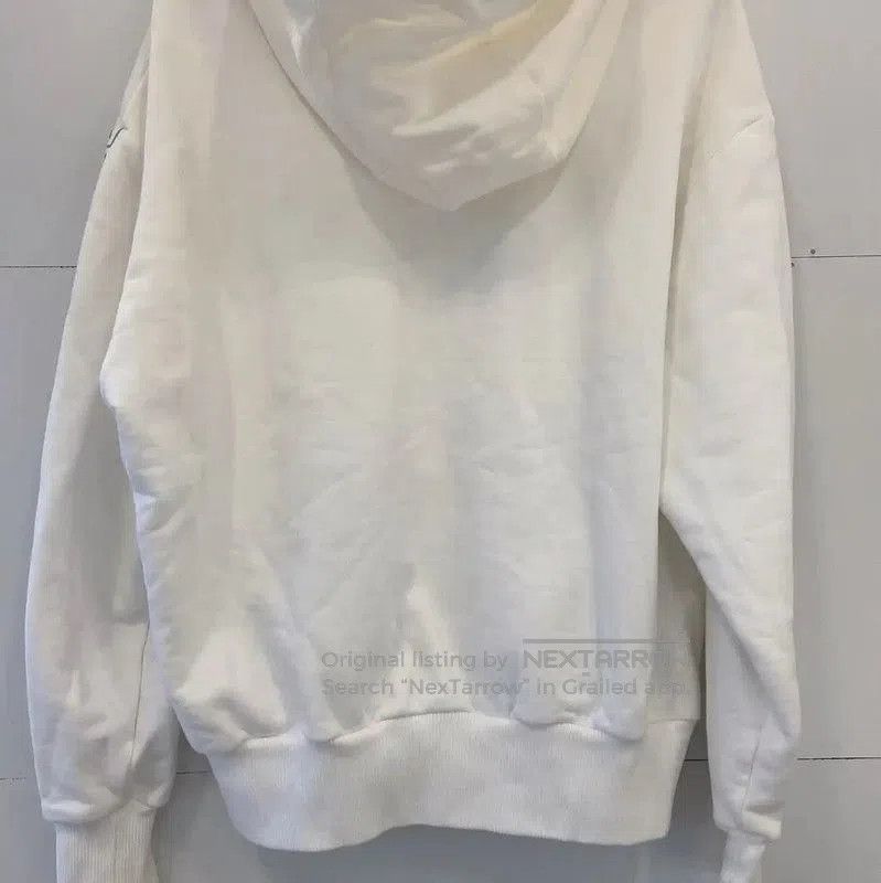 Versace Versace White Cotton Women's Hoodie . Size L / US 10 / IT 46 - 2 Thumbnail