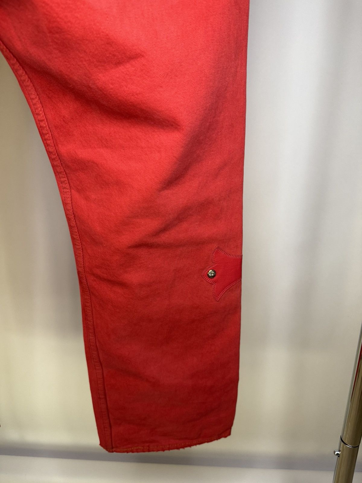 Chrome Hearts Chrome Hearts Red Paris Exclusive Patch Denim Size US 34 / EU 50 - 9 Thumbnail