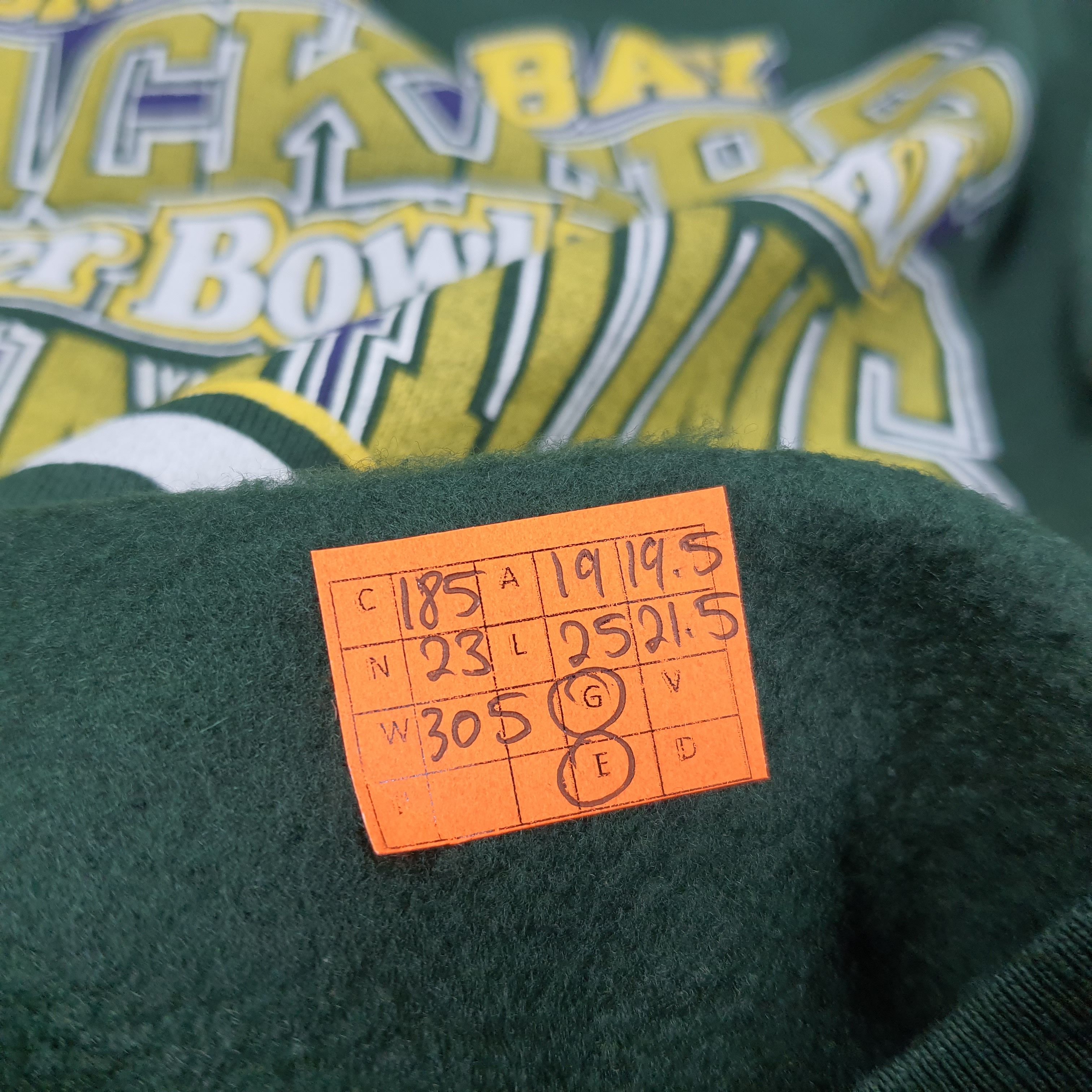 Vintage Vintage Green Bay Super Bowl Packers Champions Sweatshirt Size US S / EU 44-46 / 1 - 7 Thumbnail
