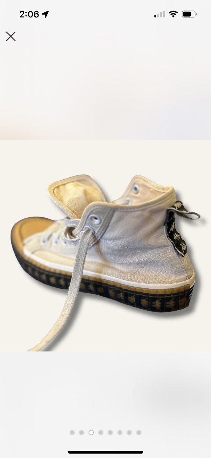 Kappa Rare Kappa High-Top Canvas Sneakers size 7 Size US 7 / EU 40 - 3 Thumbnail