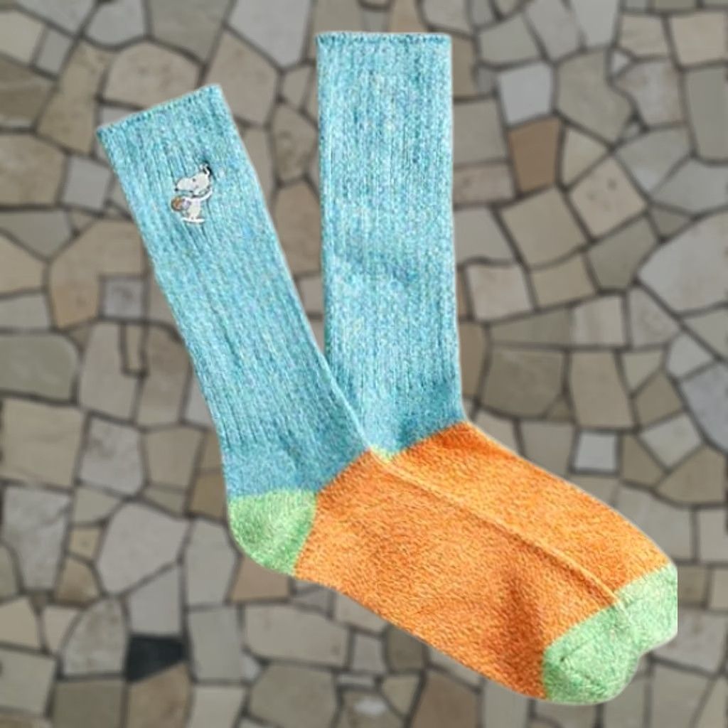 J.Crew J.Crew Peanut Lightweight Easter Camp Socks Multicolor One Size Size ONE SIZE - 1 Preview