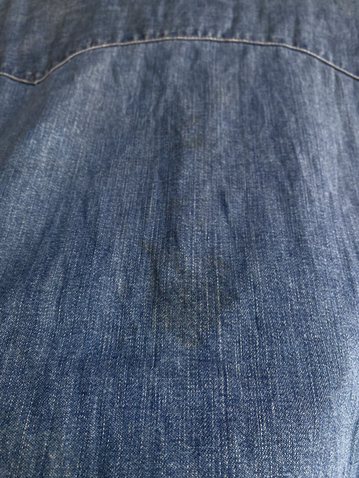 Levi's Vintage Levi’s Denim Shirt - Men’s Western Pearl Snap Button Size US L / EU 52-54 / 3 - 9 Thumbnail