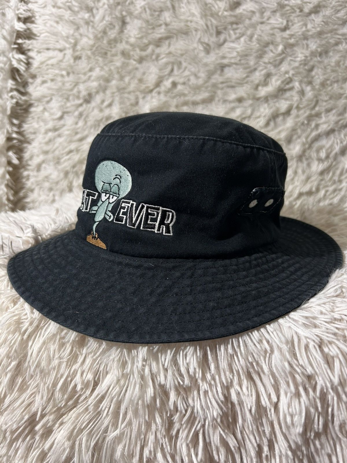 Universal Studios × Vintage Vintage Universal Studios SpongeBob Squidward Bucket Hat Cap Size ONE SIZE - 2 Thumbnail