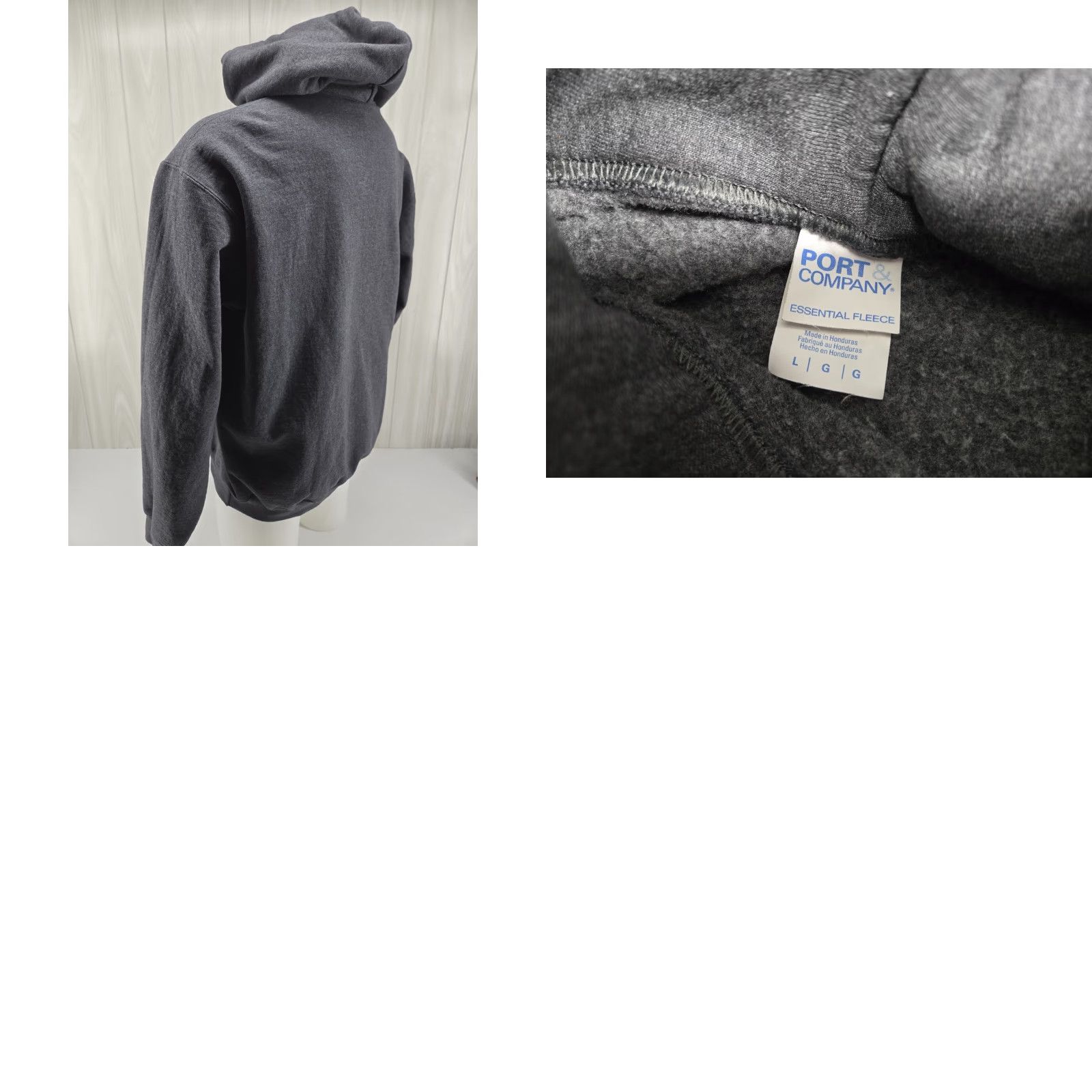 Port & Company Heritage Christain University Gray Hoodie Mens Size Large Size US L / EU 52-54 / 3 - 8 Thumbnail