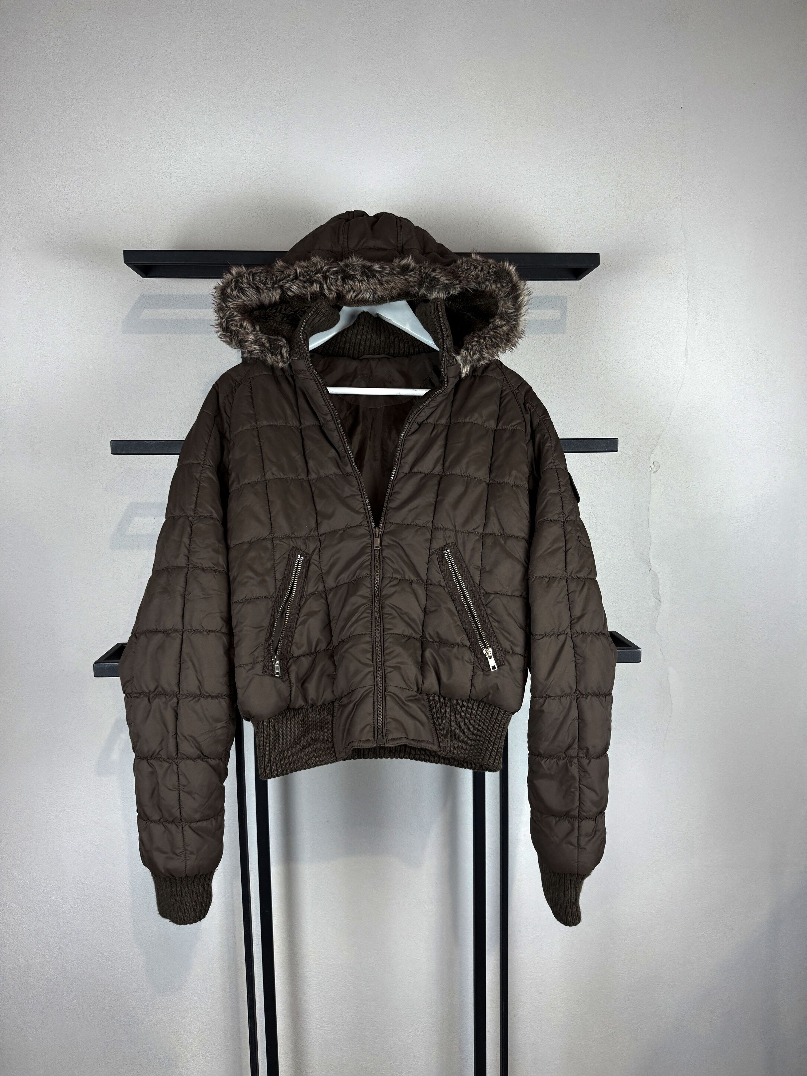 If Six Was Nine Japanese Travis Scott Brown Style Fur Mohair Zip Jacket 90s Size US S / EU 44-46 / 1 - 3 Thumbnail